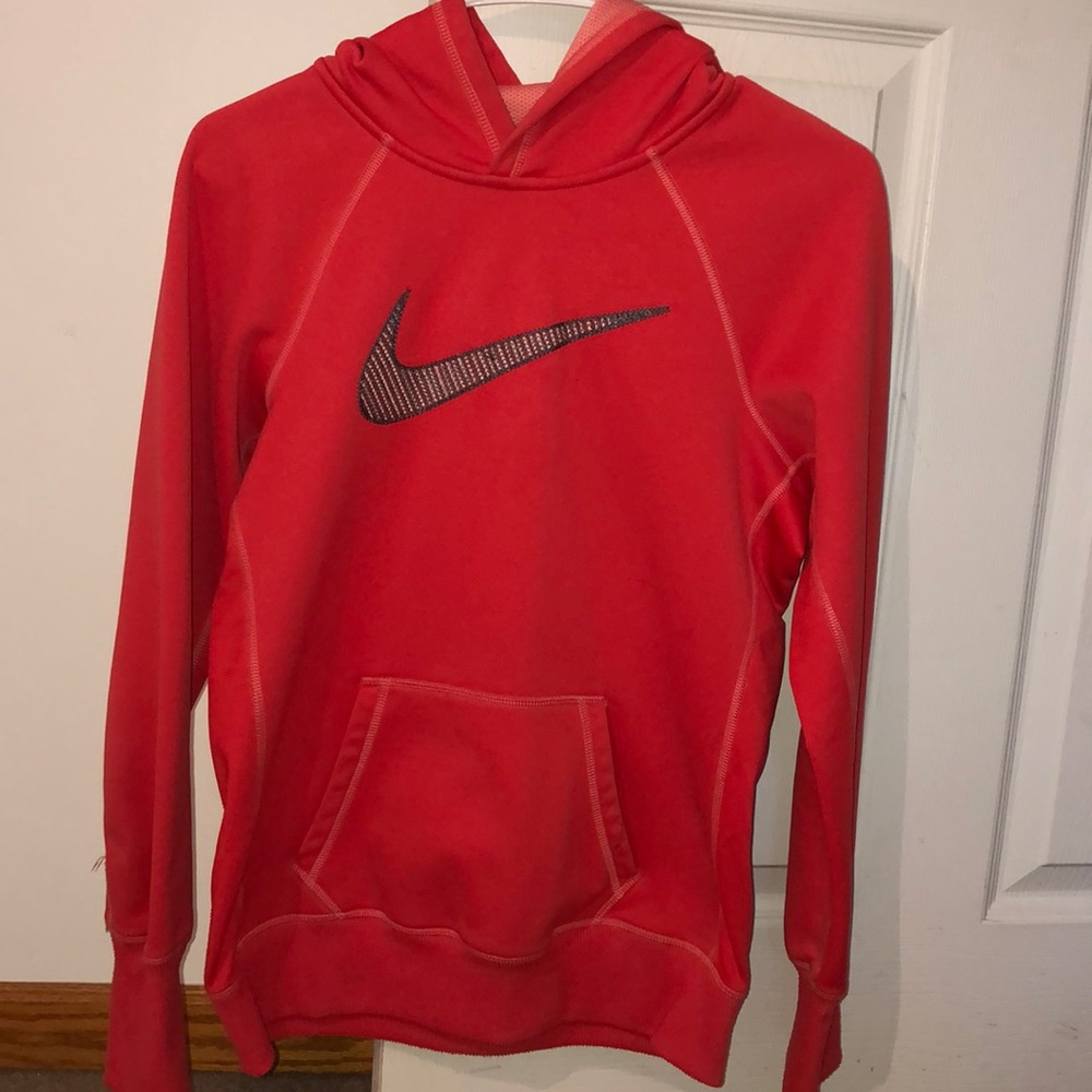 Peach colored Nike sweatshirt!